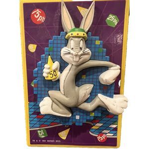 1994 Looney Tunes Switchplate Bugs Bunny Warner Bros Vintage Light Switch
